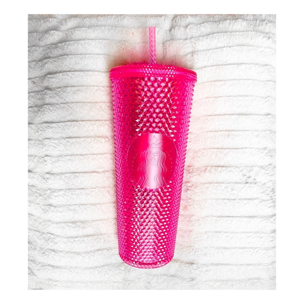Starbucks Neon Pink Holiday Tumbler